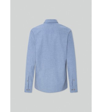 Hackett London Shirt Flannel Multi blue
