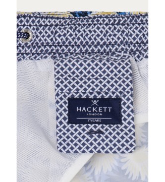 Hackett London Kostium kąpielowy Flower żółty