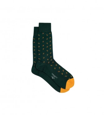 Hackett London Socks Flower green