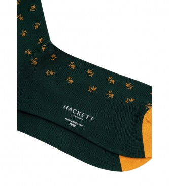 Hackett London Socks Flower green