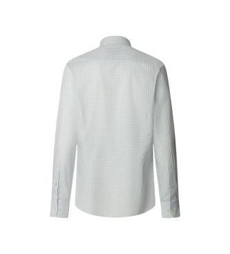 Hackett London Camicia con stampa foulard blu