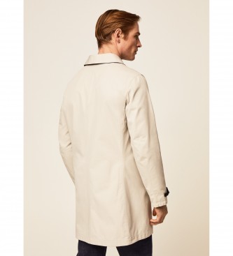 Hackett London Reversible beige trench coat