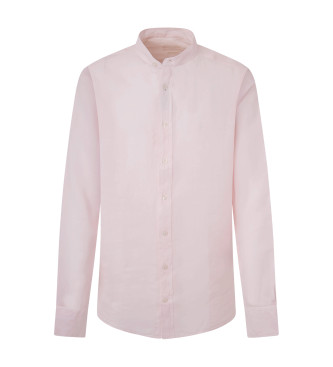 Hackett London Camisa de vesturio cor-de-rosa