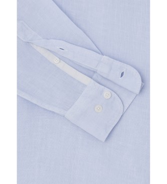 Hackett London Garment Dye skjorte bl
