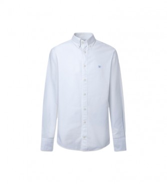 Hackett London Garment Oxford Fit Slim white