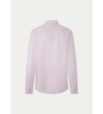 Hackett London Roze Oxford overhemd
