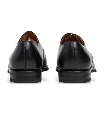 Hackett London George Oxford-sko i l�der, sort