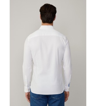 Hackett London Chemise slim blanche