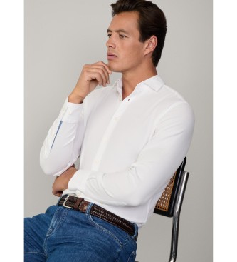 Hackett London Chemise slim blanche