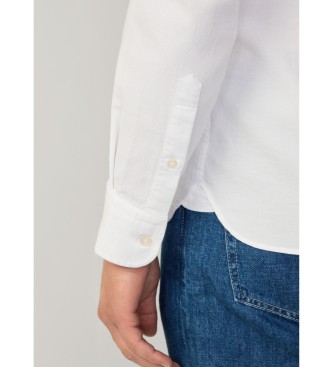 Hackett London Chemise slim blanche