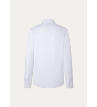 Hackett London Giro Inglese shirt white