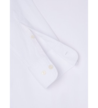 Hackett London Giro Inglese shirt white