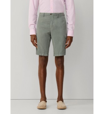 Hackett London Shorts Gmd Cargo green