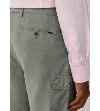 Hackett London Shorts Gmd Cargo green