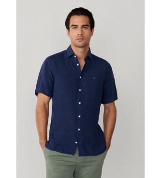 Hackett London Camisa GMD de lino marino