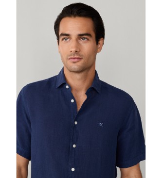 Hackett London Camisa GMD de lino marino