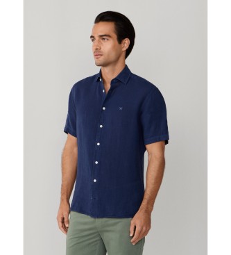 Hackett London Camisa GMD de lino marino