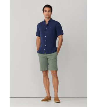 Hackett London Camisa GMD de lino marino
