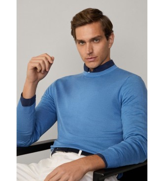 Hackett London Pull Gmd bleu