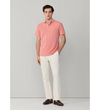 Hackett London Polo in piqu� rosa