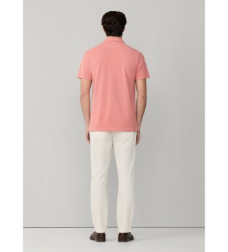 Hackett London Polo in piqu� rosa