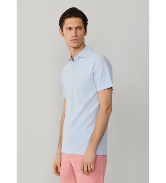 Hackett London Polo in piqu� blu