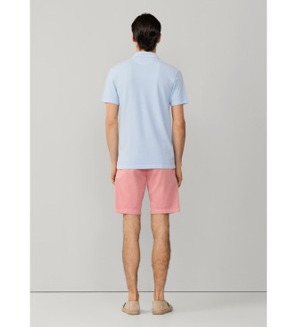 Hackett London Polo in piqu� blu