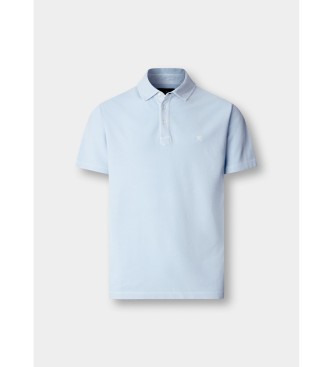 Hackett London Polo in piqu� blu