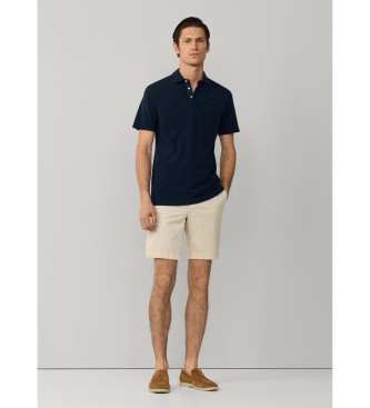Hackett London Polo in piqu� blu navy