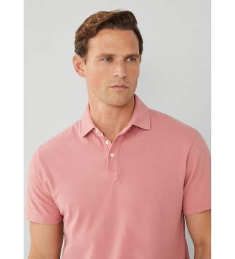 Hackett London Polo Gmd Pique Ss pink