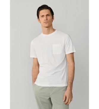 Hackett London Pocket T-shirt vit