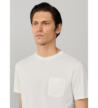 Hackett London Pocket T-shirt vit