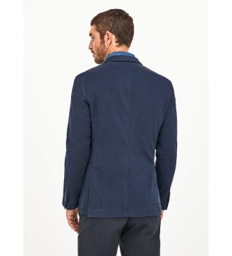 Hackett London Kurtka Gmd Soft Str Twill Cc marine