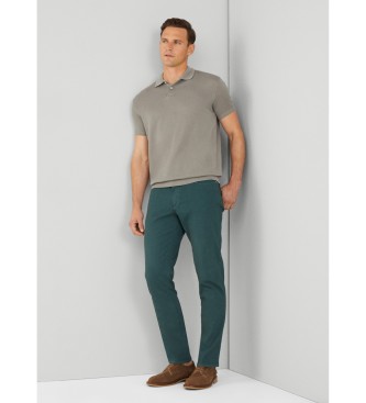 Hackett London Trinity Slim Trousers verde