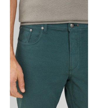 Hackett London Trinity Slim Trousers verde