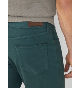 Hackett London Trinity Slim Broek groen