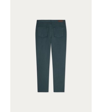 Hackett London Trinity Slim Trousers verde