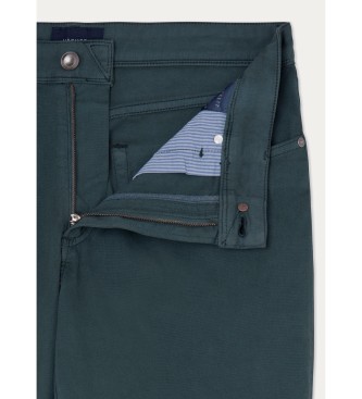 Hackett London Trinity Slim Trousers verde