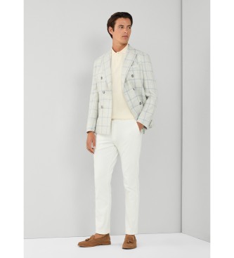 Hackett London Chino trousers Texture white
