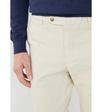 Hackett London Chino-bukser Texture beige