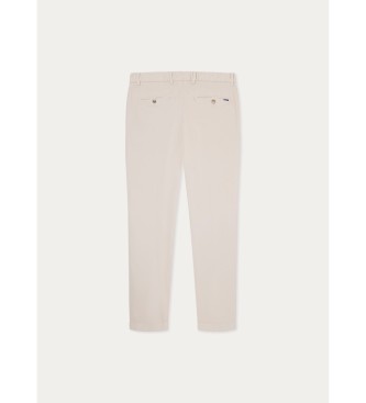 Hackett London Chino-bukser Texture beige