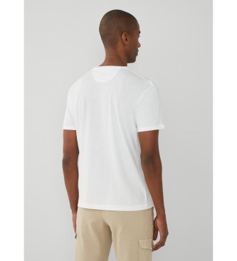 Hackett London T-shirt Gmt Dye blanc