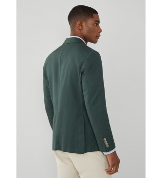 Hackett London Green HBone blazer