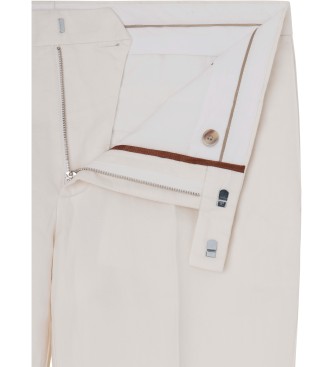 Hackett London Off-white Bone trousers