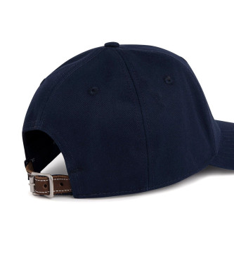 Hackett London Classico berretto blu scuro