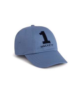 Hackett London Cap Number blue