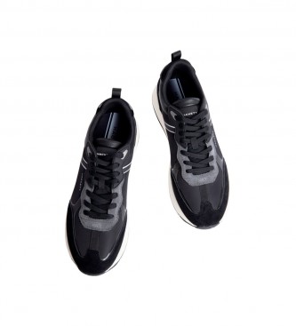 HACKETT Tecnologa H-Runner sapatos de couro preto