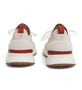 Hackett London Sapatilhas H-Runner Globe bege