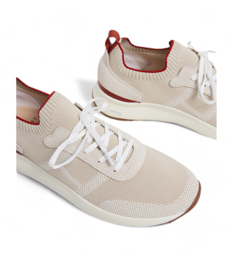 Hackett London Sapatilhas H-Runner Globe bege