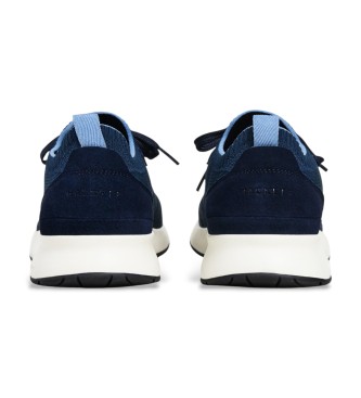 Hackett London Trainers Runner Knit navy
